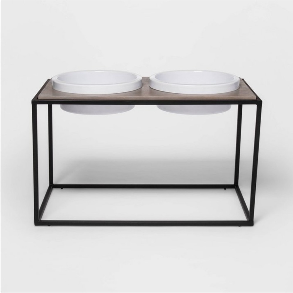 Elevated Dog Feeder Stand/Bowls